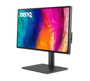 Монитор BENQ PD2506Q (9H.LLDLB.QBE), 25" IPS, QHD (2560x1440) 60Hz, 16:9, 5ms, 1000:1, 400cd/m2, Speaker 2x2.5W, HDMI, DP, USB-C, 3xUSB 3.2, Black