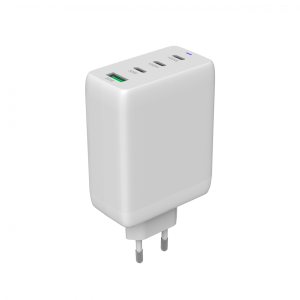 Зарядно у-во CANYON CU100ACC GaN 100W 3xPD 1xQC EU White