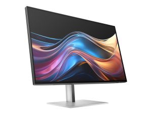 Монитор HP Series 7 Pro - 727pq (8J4D8UT#ABB), 27" IPS Black, QHD (2560 x 1440) 120Hz, 16:9, 5ms, 400cd/m2, 2000:1, AMD FreeSync™ Premium, 2xDP, HDMI, Black/Silver