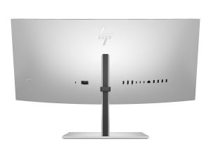 Монитор HP Series 7 Pro - 734pm (8K157UT#ABB), 34" IPS Black Curved 1900R, WQHD (3440 x 1440) 120Hz, 21:9, 5ms, 400cd/m2, 2000:1, Cam 5MP HDR, Mic, Speaker 4x3W, HDMI, 2xDP, USB-C, 2xThunderbolt™ 4 , RJ-45, Black/Silver
