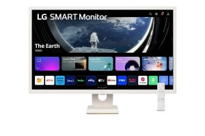 Монитор LG 32SR50F-W, 31.5" IPS, FullHD (1920x1080) 60Hz, 16:9, 8ms, 250 cd/m², 1200:1, Smart Monitor, webOS23, Wi-Fi, Speaker 2x5W, 2xHDMI, 2xUSB, White