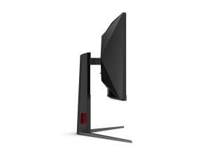 Монитор AOC CU34G4Z, 34" Fast VA Curved 1500R, WQHD (3440x1440) 240Hz, 21:9, 0.5ms, 450 cd/m2, 2500:1, Adaptive Sync, 2xHDMI, DP, 2xUSB 3.2, Black/Red