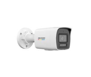 Камера HikVision 4 MP ColorVu with Smart Hybrid Light Fixed Bullet Network Camera, 4 mm, F1.0, IR, White Light up to 30m, H.265+, IP67, built-in microphone, 12Vdc/PoE 7.5W