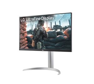 Монитор LG 27UP650K-W UltraFine, 27" IPS, 4K UHD (3840x2160) 60Hz, 16:9, 5ms, 1200:1, 400 cd/m2, Dynamic Action Sync, 2xHDMI, DisplayPort, White