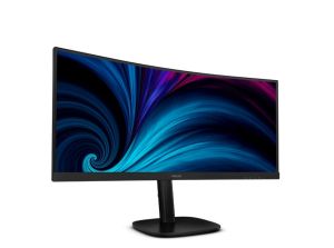 Монитор PHILIPS 34B2U3600C/00 3000 series, 34" VA Curved 1500R, WQHD (3440x1440) 120Hz, 21:9, 4ms, 300cd/m2, 3500:1, Adaptive Sync, Speaker 2x5W, HDMI, DP, USB-C, RJ-45, USB hub, Black