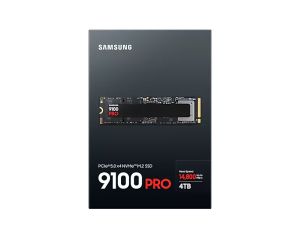 SSD 4TB SAMSUNG 9100 PRO (MZ-VAP4T0BW), M.2 2280, PCIe 5.0 x4, NVMe™ 2.0 V-NAND TLC