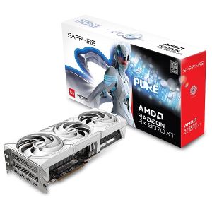 Видео карта SAPPHIRE PURE AMD Radeon RX 9070 XT GPU, 16GB GDDR6, 256 bit, 2xHDMI, 2xDP - 11348-02-20G