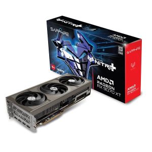 Видео карта SAPPHIRE NITRO+ AMD Radeon RX 9070 XT OC GPU, 16GB GDDR6, 256 bit, 2xHDMI, 2xDP