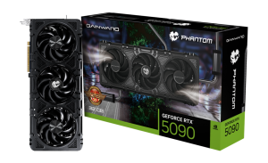 Видео карта GAINWARD GeForce RTX 5090 Phantom GS, 32GB GDDR7, 512 bits, HDMI, 3xDP - NE75090S19R5-GB2020P