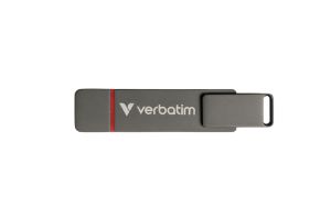 USB памет 512GB VERBATIM Dual QuickStick, Dual USB-C /USB-A, up to 550MB/s, Metal Grey