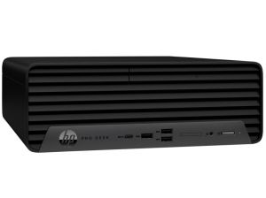 Настолен компютър HP Pro SFF 400 G9 (99P41ET#ABB), Intel® Core™ i3-13100 (12M Cache, 3.4GHz up to 4.5GHz, 4 ядра), 16GB DDR4, 512GB SSD M.2, 240W, USB Клавиатура + Мишка, Wi-Fi 6E, Windows 11 Pro