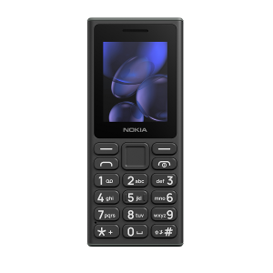 Мобилен телефон NOKIA 105 (2025), DualSIM, Black (без адаптер)