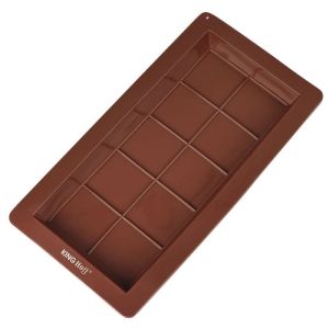 Форма за дубайски шоколад Kinghoff KH 1945, 25х13.5 см, -40-230C, Кафяв