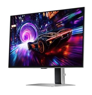 Монитор SAMSUNG Odyssey OLED G8 G81SF (LS27FG810SUXEN), 27" OLED, 4K UHD (3840x2160) 240Hz, 16:9, 0.03ms, 250 cd/㎡, 1M:1, AMD FreeSync Premium Pro, DP, 2xHDMI, USB3.2, Silver