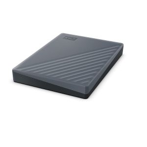 Външен диск 2TB WD My Passport (WDBWML0020BGY-WESN), 2.5", USB 3.2 Gen 1, Silicon Grey