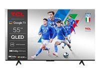  Телевизор 55'' TCL 55P79K, QLED, smart TV, Android TV, 60 Hz, Wifi5, Black