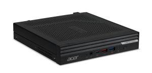 Настолен компютър Acer Veriton VN6720GT, Intel Core i5-13500T (up to 4.60GHz, 24MB), 16GB DDR5, 512GB SSD M.2, Intel UHD Graphics, GLAN&TPM, HDMI, KBD & Mouse, 65W AC adapter,1L form factor,Win 11 Pro, 3Y Warranty