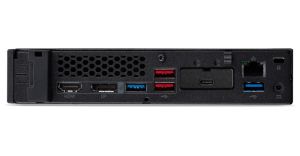 Настолен компютър Acer Veriton VN6720GT, Intel Core i5-13500T (up to 4.60GHz, 24MB), 16GB DDR5, 512GB SSD M.2, Intel UHD Graphics, GLAN&TPM, HDMI, KBD & Mouse, 65W AC adapter,1L form factor,Win 11 Pro, 3Y Warranty