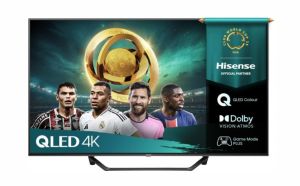 Телевизор 43" HISENSE 43A7Q, 4K Ultra HD QLED, Smart TV, VIDAA Smart OS, 60Hz, WiFi, Black