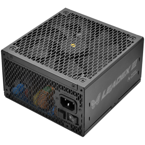 Super Flower Leadex III Gold 1000W ATX 3.1 80 Plus Gold, Fully Modular, Flat Black Cables, 140mm Fan, 7 Year Warranty