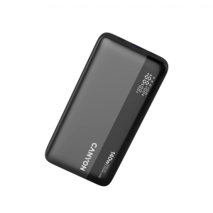 CANYON Power Bank PB-240, 25000mAh PD140W display power bank,Size160.0x82x27 mm Weight 508+-10g, Dark Grey