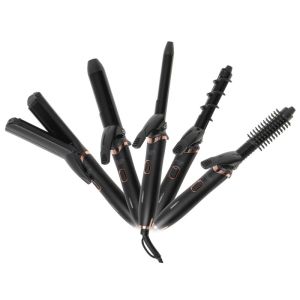 Комплект за стилизиране 5в1 Adler AD 2028, 1200W, Керамично покритие, Въртящ се на 360 градуса кабел, Черен