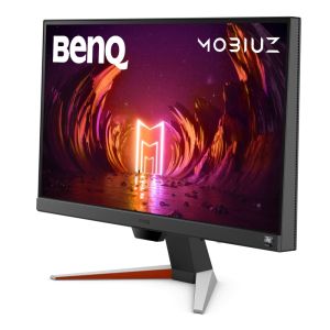 Монитор BENQ MOBIUZ EX240N (9H.LL6LB.QBE), 23.8" VA, FullHD (1920x1080) 165Hz, 16:9, 1ms, 250 cd/m2, 3000:1, AMD FreeSync Premium, Speaker 2x2.5W, HDMI, DP, Silver