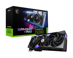 Видео карта MSI GeForce RTX 5090 32G GAMING TRIO OC, 32GB GDDR7, 512bit, 3xDP, HDMI - 912-V530-014
