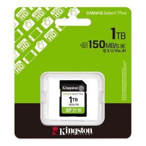 SD памет 1TB KINGSTON Canvas Select Plus SDXC Class10 UHS-I U3 up to 150MB/s - SDS3/1TB