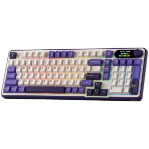 ROYAL KLUDGE RK-S98 Blackberry Mousse Gaming Keyboard Chartreuse switch