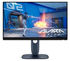 Монитор DELL Alienware AW2525HM, 24.5" Fast IPS, FullHD (1920x1080) 320Hz, 16:9, 0.5ms, 400 cd/m2, 1000:1, AMD FreeSync™ Premium, NVIDIA G-SYNC, 2xHDMI, DP, 2xUSB 5Gbps, Black