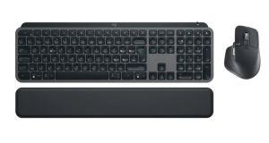 Комплект клавиатура + мишка LOGITECH MX Keys S Combo for Mac (920-012845), Bluetooth, Graphite