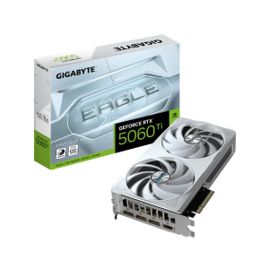 Видео карта GIGABYTE GeForce RTX 5060 Ti EAGLE OC ICE 8G, 8GB GDDR7, 128 bit, HDMI, 3xDP - N506TEAGLEOC ICE-8GD