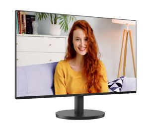 Монитор AOC 24B3CA2, 23.8" IPS, FullHD (1920x1080) 100Hz, 16:9, 1ms, 250cd/m2, 1300:1, Adaptive Sync, Speaker 2x2W, HDMI, USB-C, USB hub, Black