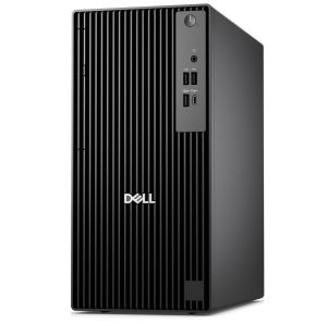 Настолен компютър Dell Pro Tower QCT1255, AMD Ryzen 7 PRO 8700G (16 TOPS NPU, 8 cores, up to 5.1GHz), 16 GB: 2 x 8 GB, DDR5, up to 4800 MT/s, 512GB SSD, Integrated Graphics, 8x DVD+/-RW, Bulgarian Keyboard&Mouse, 180W, Ubuntu, 3Y PS
