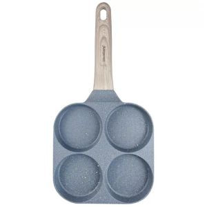 Тиган с 4 отделения Klausberg KB 7822, 18.5 см, Мраморно покритие, Индукция, Сив