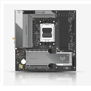 Дънна платка SAPPHIRE NITRO+ B850M WIFI (AMD AM5, 4xDDR5, 2xM.2, LAN 2.5 Gbps, WIFI6, HDMI, DP) Micro ATX