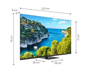Телевизор 55" THOMSON 55UG5C14, SmartTV, UHD TV, 4K UHD, DLED, 60 Hz, Wi-Fi, Google TV, Black