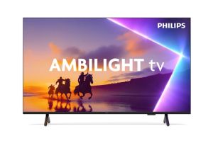 Телевизор 65" PHILIPS 65PUS8510/12, 4K Ultra HD QLED Ambilight TV, SmartTV, Titan OS, 60Hz, WiFi, Black