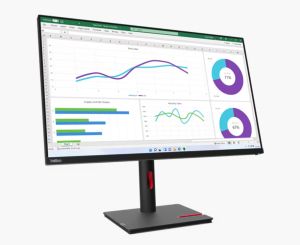 Монитор LENOVO ThinkVision T32h-30 (63D3GAT1EU), 31.5" IPS, QHD (2560x1440) 60Hz, 16:9, 4ms, 350 cd/m2, 1000:1, HDMI, DP, USB-C, RJ45, 4xUSB3.2, Raven Black
