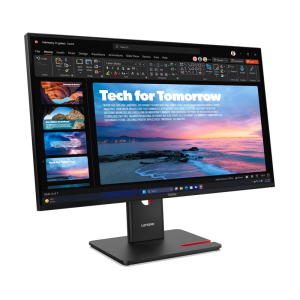 Монитор LENOVO ThinkVision T27QD-40, 27" IPS, QHD (2560x1440) 120Hz, 16:9, 4ms, 350 cd/m², 1500:1, HDMI, DP, USB-C, RJ-45, USB hub, Eclipse Black - 64AAGAT2EU