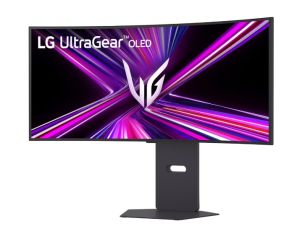 Монитор LG 34GX900A-B UltraGear, 33.9" OLED Curved 800R, WQHD (3440x1440) 240Hz, 21:9, 0.03ms, 1300 cd/m², 1.5M:1, AMD FreeSync Premium Pro, NVIDIA G-Sync, Speaker 2x7W, 2xHDMI, DP, USB type-C, Black