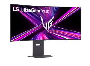 Монитор LG 39GX900A-B UltraGear, 39" OLED Curved 800R, WQHD (3440x1440) 240Hz, 21:9, 0.03ms, 1300 cd/m², 1.5M:1, AMD FreeSync Premium Pro, NVIDIA G-Sync, Speaker 2x7W, 2xHDMI, DP, USB type-C, Black