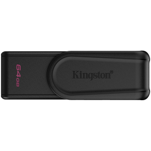 USB памет 64GB KINGSTON DataTraveler Exodia S, USB 3.2 Gen 1, Black