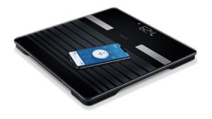 Везна Beurer BF 451 BT SignatureLine, Weight, BMI, body fat, body water, skeletal muscle percentage; Magic LED display; Modern dot-matrix look; Bluetooth; 180 kg / 100 g