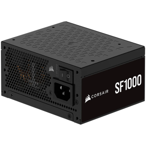 Захранване CORSAIR SF1000, 1000W, SFX, 80 PLUS Platinum, Fully Modular