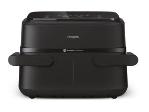 Фритюрник без мазнина PHILIPS NA150/00 Airfryer Series 1000, 7.1 литра, Технология RapidAir, LED дисплей, двойна кошница