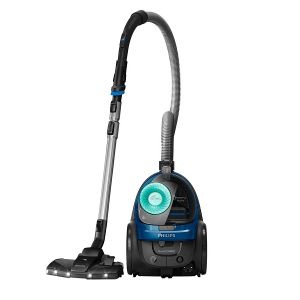 Прахосмукачка без торба PHILIPS FC9557/09 5000 Series, 900W, PowerCyclone 7, Светодиоден накрайник TriActive+, Филтър Allergy H13
