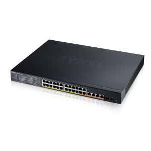 Комутатор ZyXEL XMG1930-30HP, 24-port 2.5GbE Smart Managed Layer 2 PoE 700W 22xPoE+/8xPoE++ Switch with 4 10GbE and 2 SFP+ Uplink