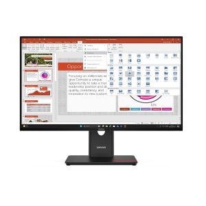 Монитор LENOVO ThinkVision T27-40 (64A5MAT6EU), 27" IPS, FullHD (1920x1080) 120MHz, 16:9, 4ms, 300cd/m2, 1500:1, HDMI, DP, VGA, USB hub, Eclipse Black